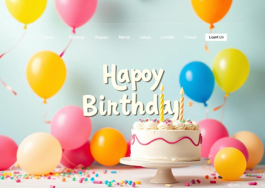 Birthday Template Preview
